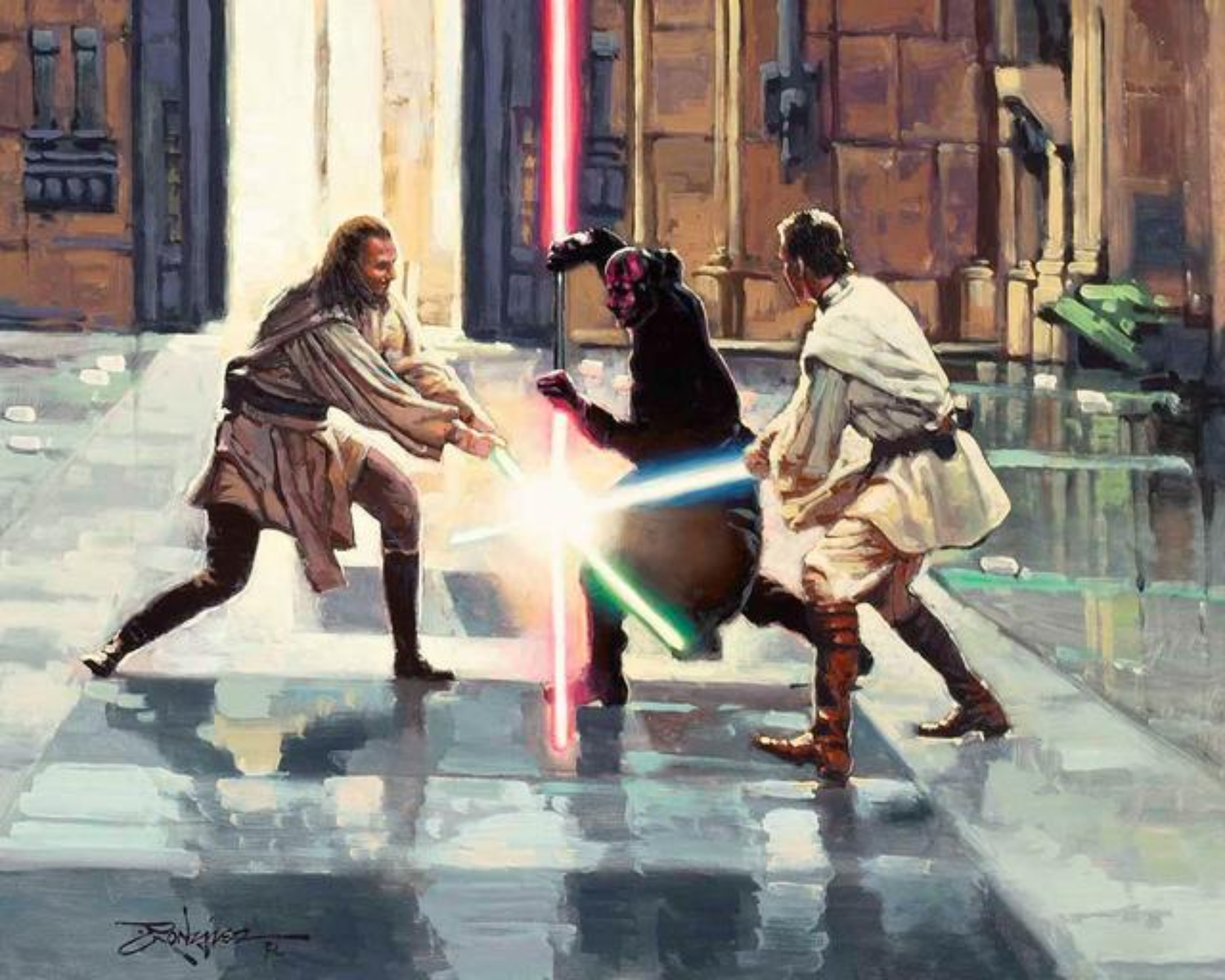 Light Saber Duel on Naboo Chuck Jones Online Catalog 2024